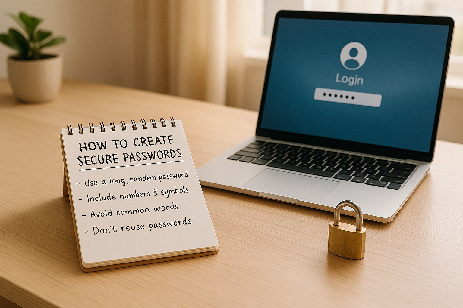 How to Create Secure Passwords