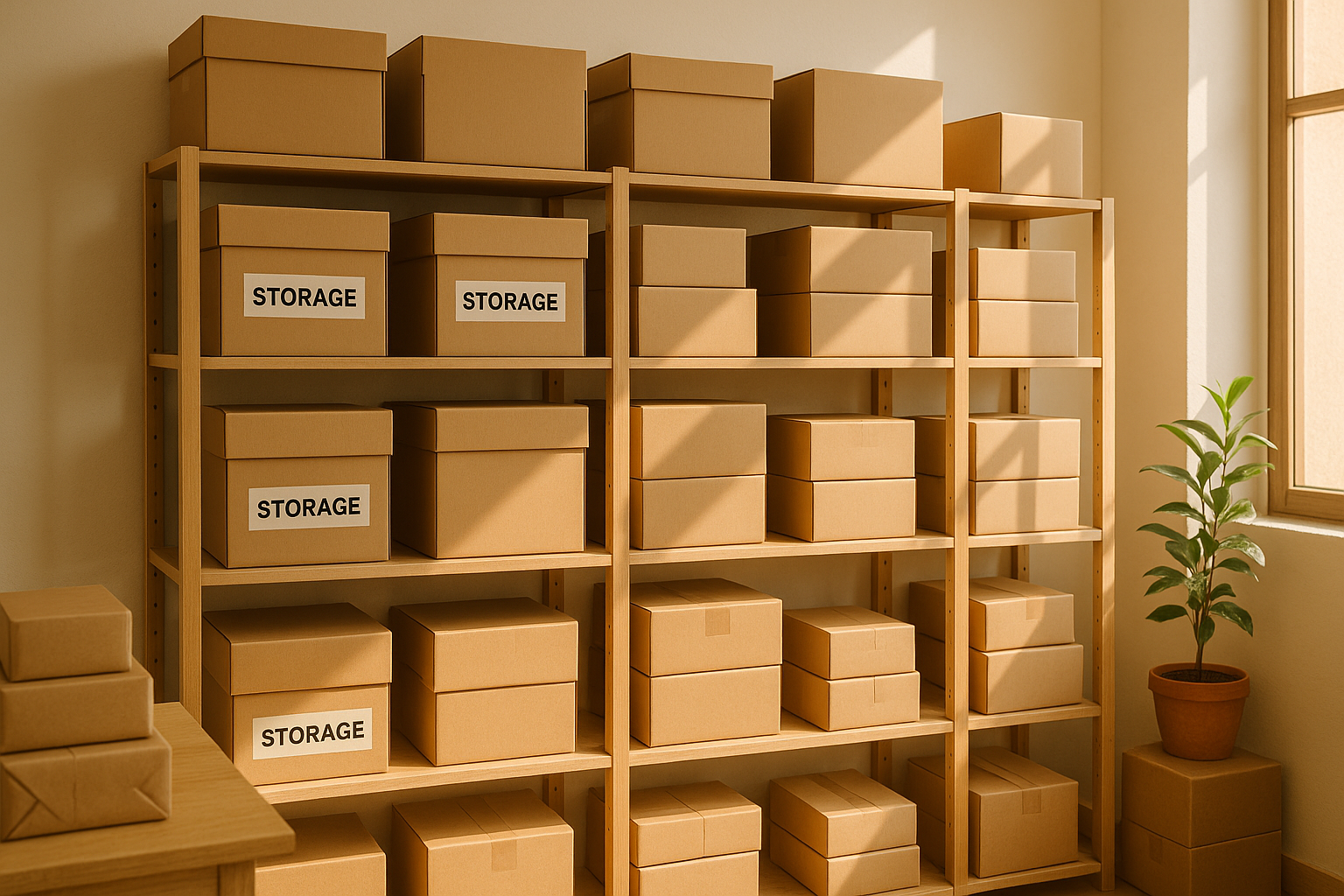 Modular Storage for E-commerce Inventory