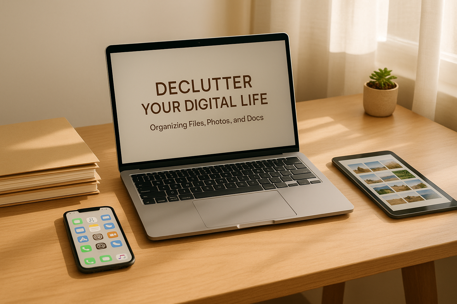 Declutter Your Digital Life: Organizing Files, Photos, and Docs