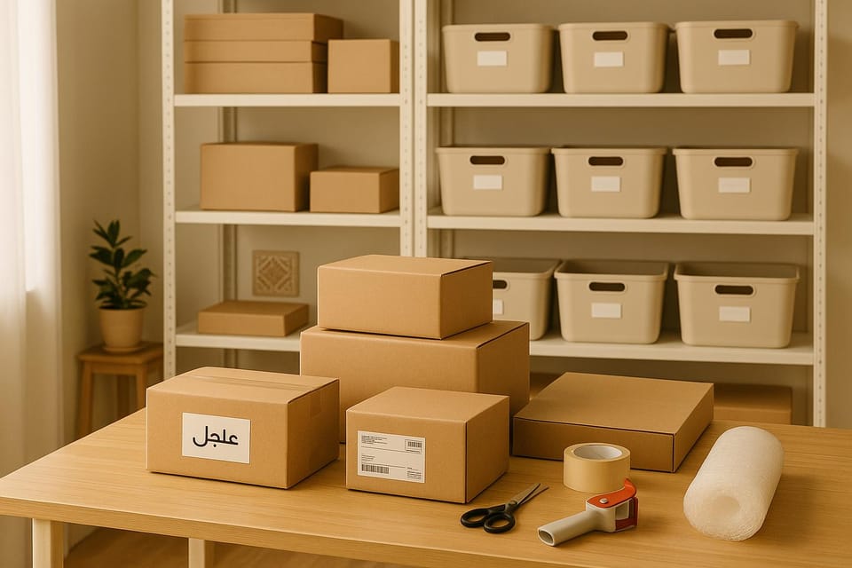 How to Set Up an Efficient Packing Station for E-commerce