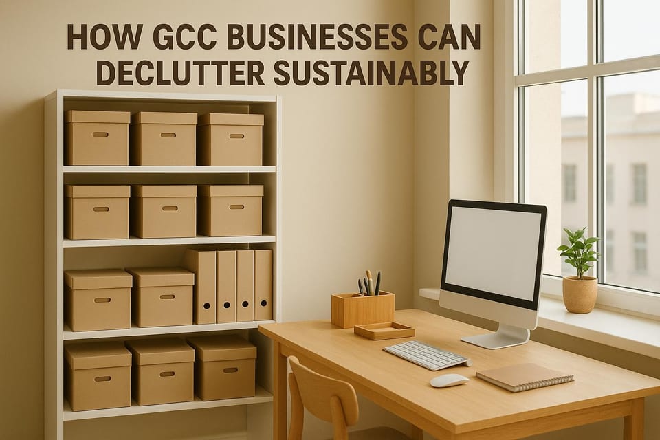 How GCC Businesses Can Declutter Sustainably