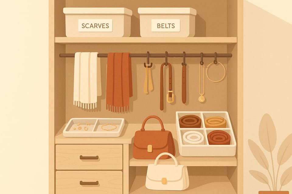Ultimate Guide to Closet Accessory Storage