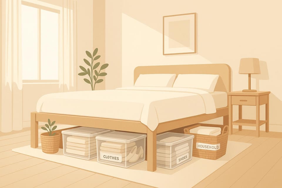 Top 7 Under-Bed Storage Solutions for GCC Homes