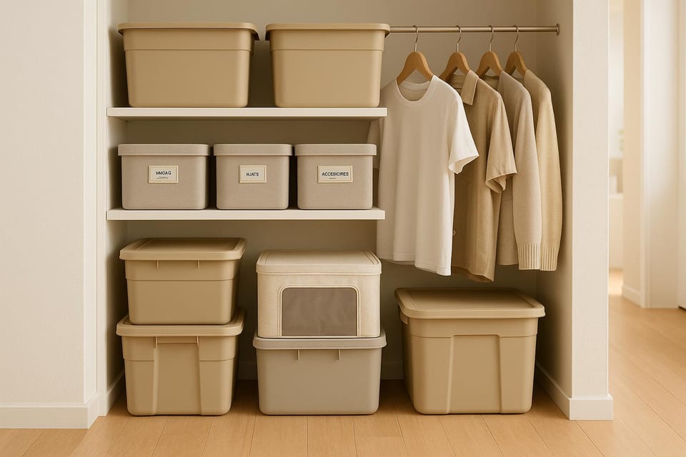 10 Storage Bins That Will Transform Your Closet Instantly